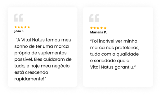 Depoimentos de sucesso